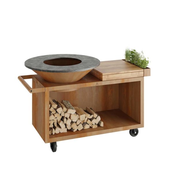 OFYR Island Corten 100 PRO Teck Wood